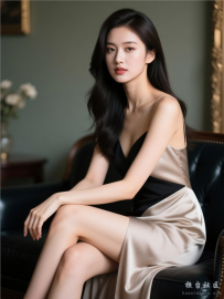 美女一